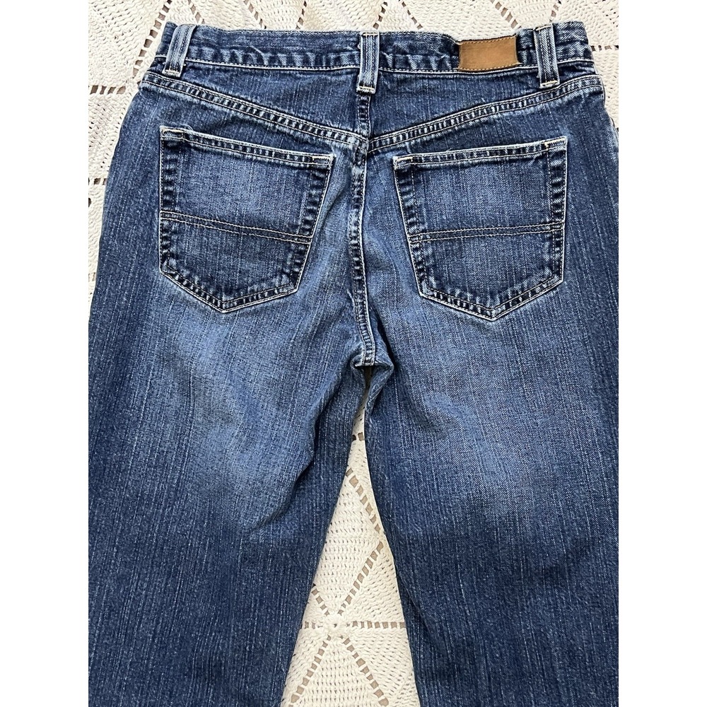 100 % Cotton Tommy Hilfiger Boyfriend Jeans Dark Wash Denim Size 4 USA Classic - Picture 3 of 9